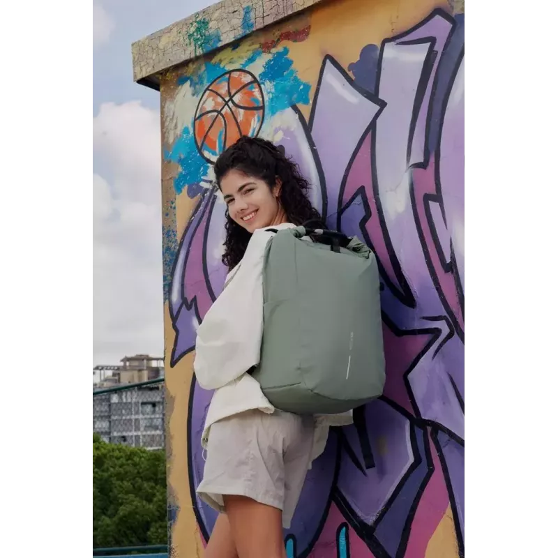 Laptoprugzak XDDESIGN P706.2807 – waterafstotende urbane rugzak, Iceberg groen