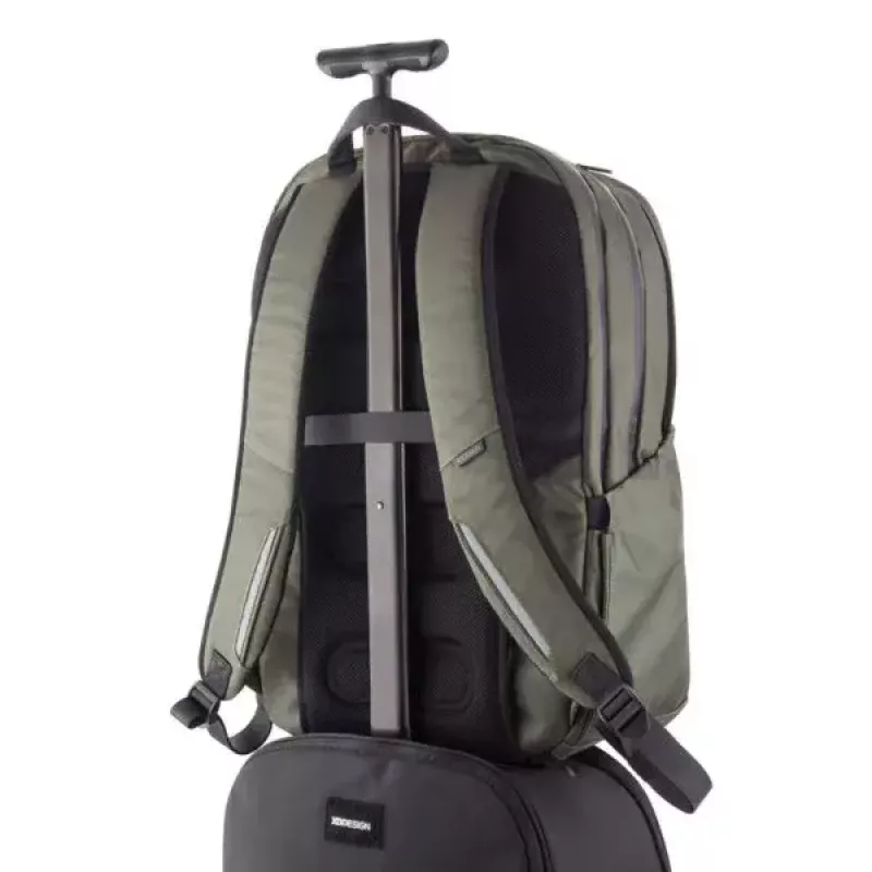Reisrugzak XD-Design Bobby Explore groen polyethyleentereftalaat PET