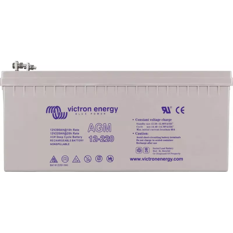 Gel deep-cycle-accu 12V 220Ah — BAT412201104 van Deep Cycle Batterie