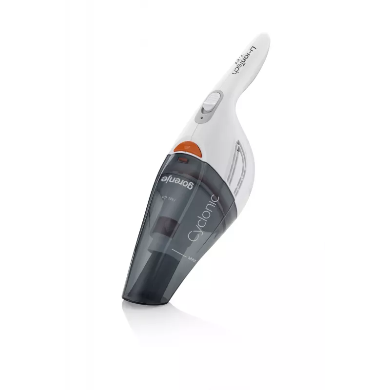 Gorenje MVC72FW handstofzuiger zwart, wit zakloos