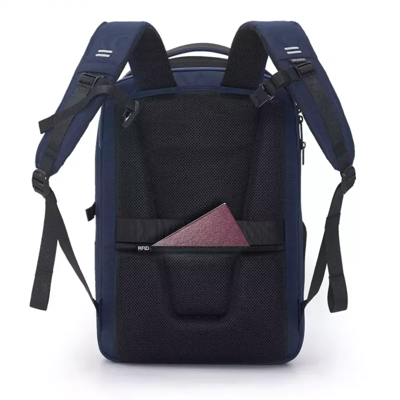 Laptoprugzak XDDESIGN Bizz Navy – waterafstotend, licht, model P705.935