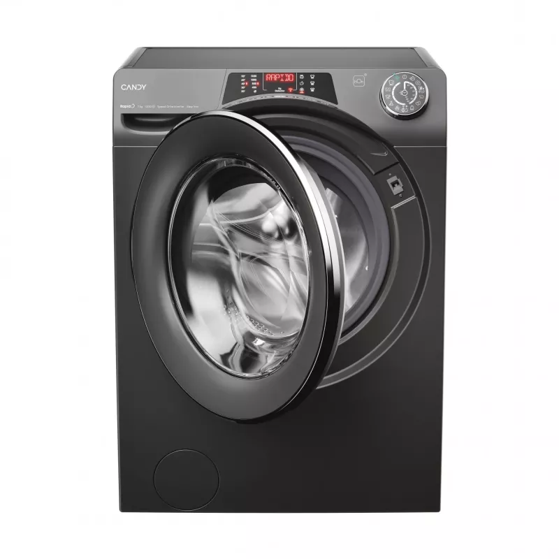 Candy RapidÓ RO41276DWMCRT-S wasmachine frontlader 7 kg 1200 t/min antraciet