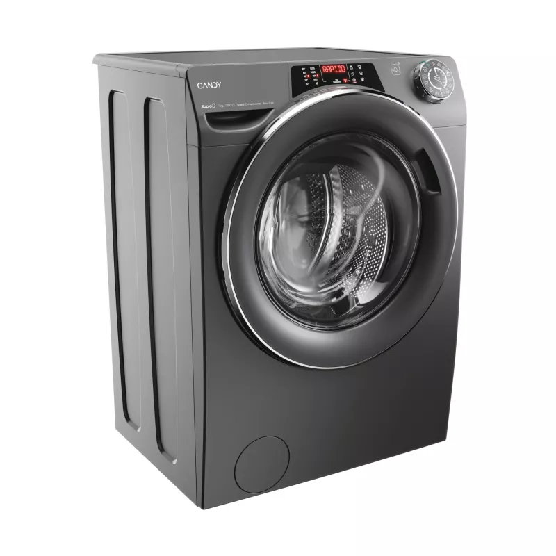 Candy RapidÓ RO41276DWMCRT-S wasmachine frontlader 7 kg 1200 t/min antraciet