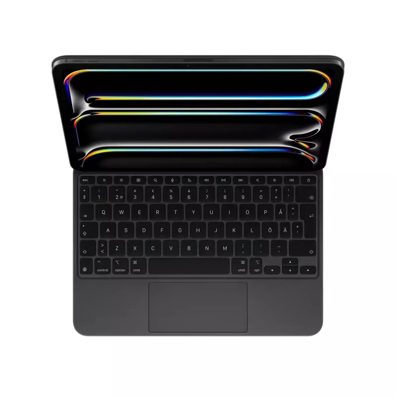 Apple Magic Keyboard QWERTY Zweeds zwart draadloos met trackpad