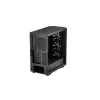 Mid-tower computerbehuizing DeepCool CG540 – zwart, ATX-ondersteuning, ruime binnenkant, geoptimaliseerde luchtstroom