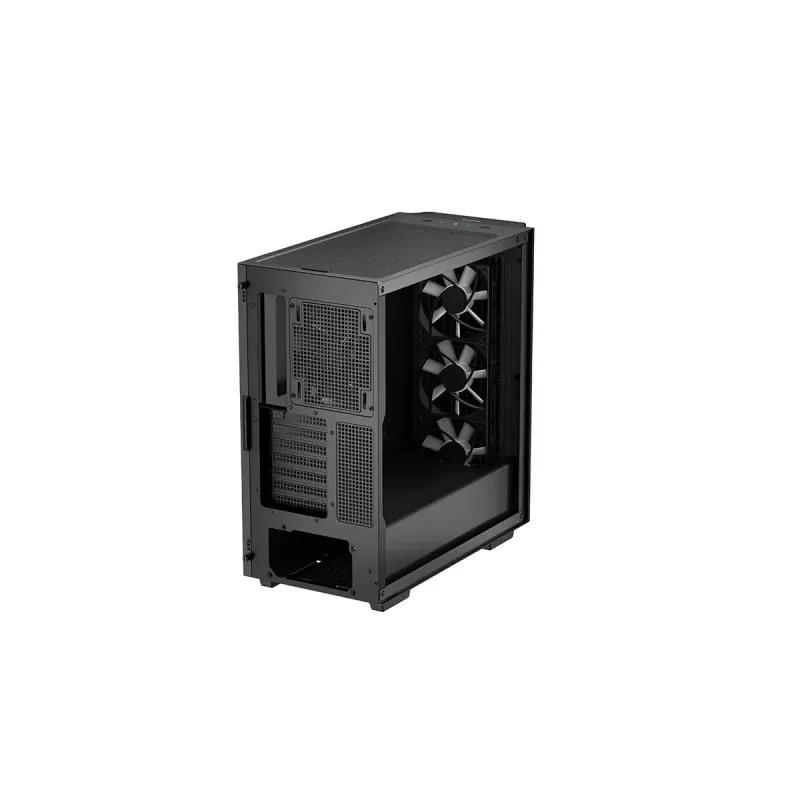 Mid-tower computerbehuizing DeepCool CG540 – zwart, ATX-ondersteuning, ruime binnenkant, geoptimaliseerde luchtstroom
