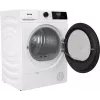Gorenje droger DHNE82 BK040, vrijstaand, frontlader, warmtepomp, wit, knoppen, draaiknop, rechts