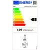 Vrijstaande koelkast BEKO RSSA290M41WN — 286 L inhoud, energieklasse E, 38 dB, wit