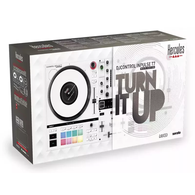 DJ-controller Hercules Inpulse T7 White Edition
