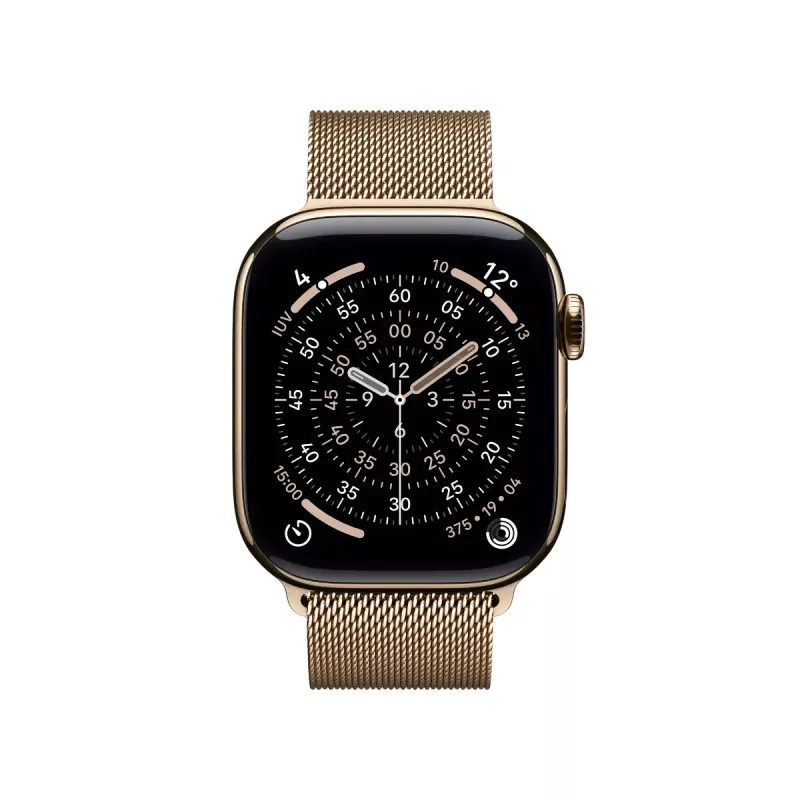 Smartwatch Apple Watch Series 11 GPS + Cellular 42 mm goud titanium behuizing