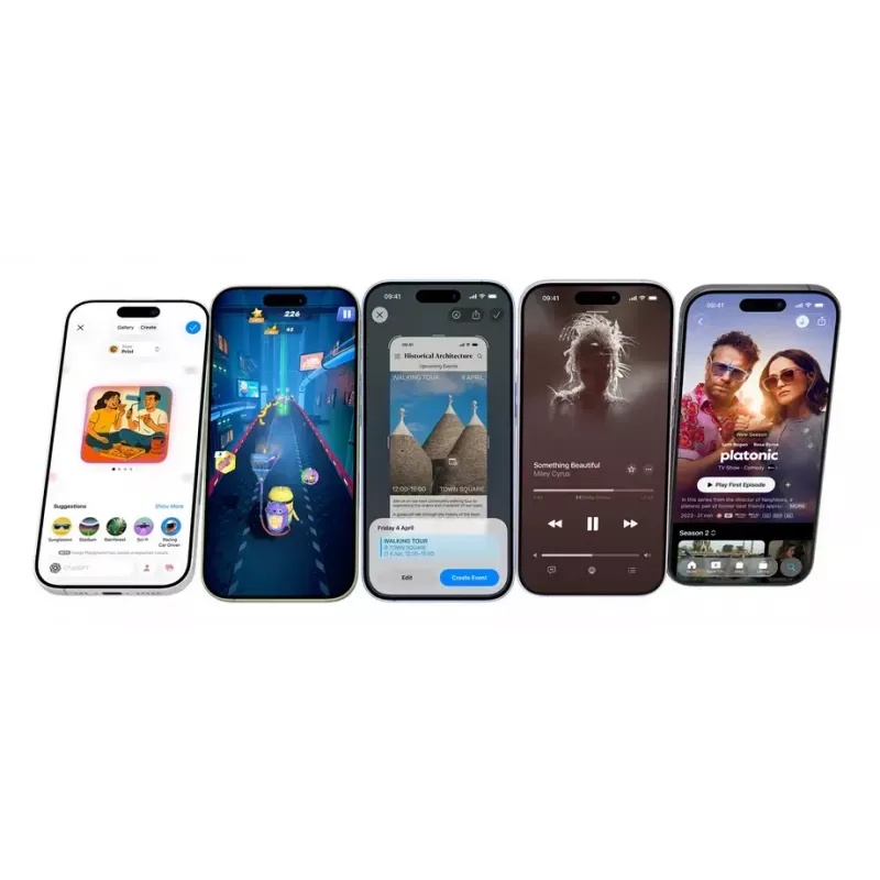 Smartphone Apple iPhone 17 6,3 inch 512 GB zwart