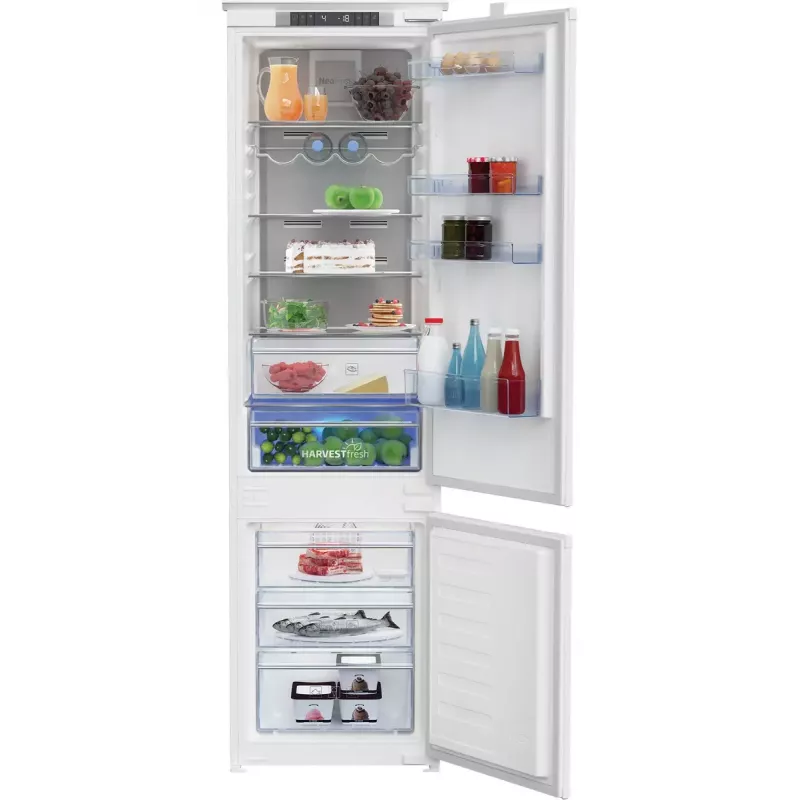 Beko BCNA306E42SN koel-vriescombinatie inbouw 284 L wit