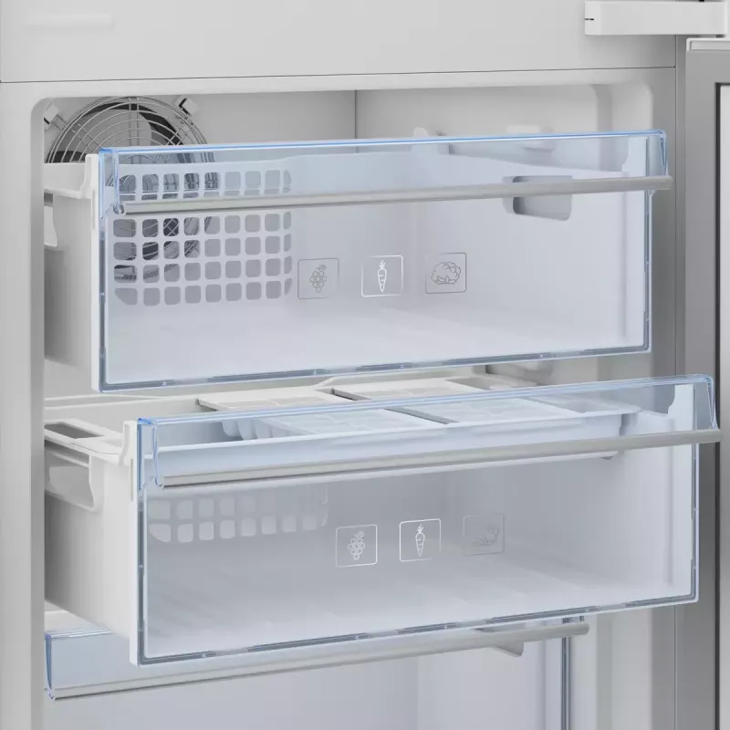 Beko BCNA306E42SN koel-vriescombinatie inbouw 284 L wit