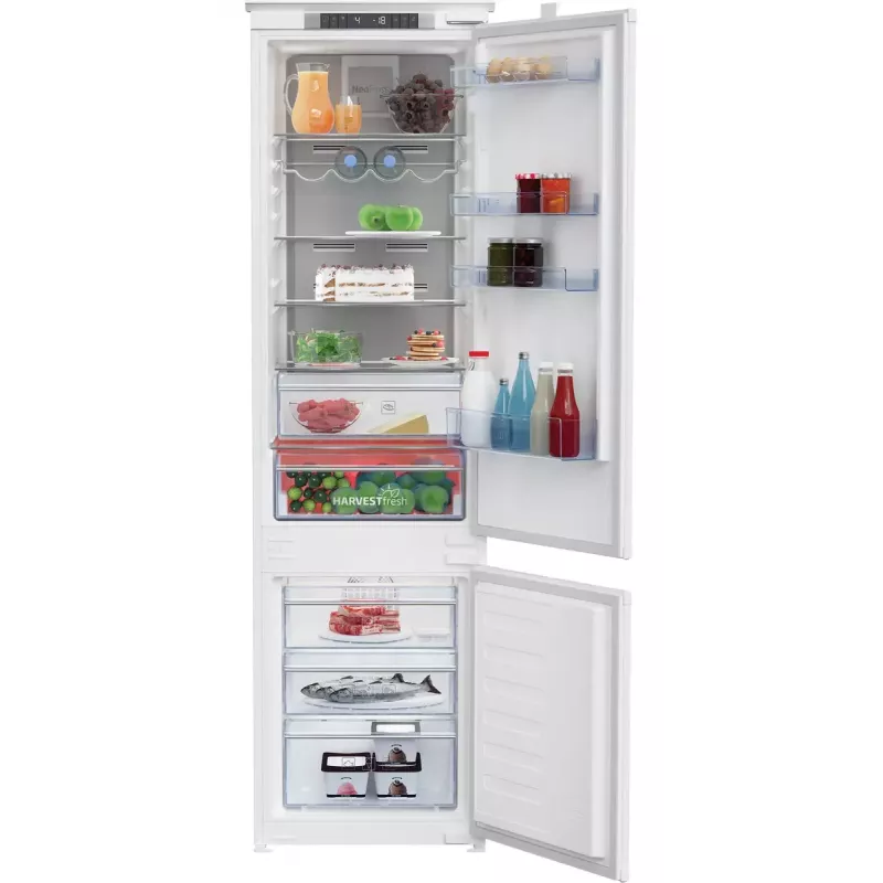 Beko BCNA306E42SN koel-vriescombinatie inbouw 284 L wit