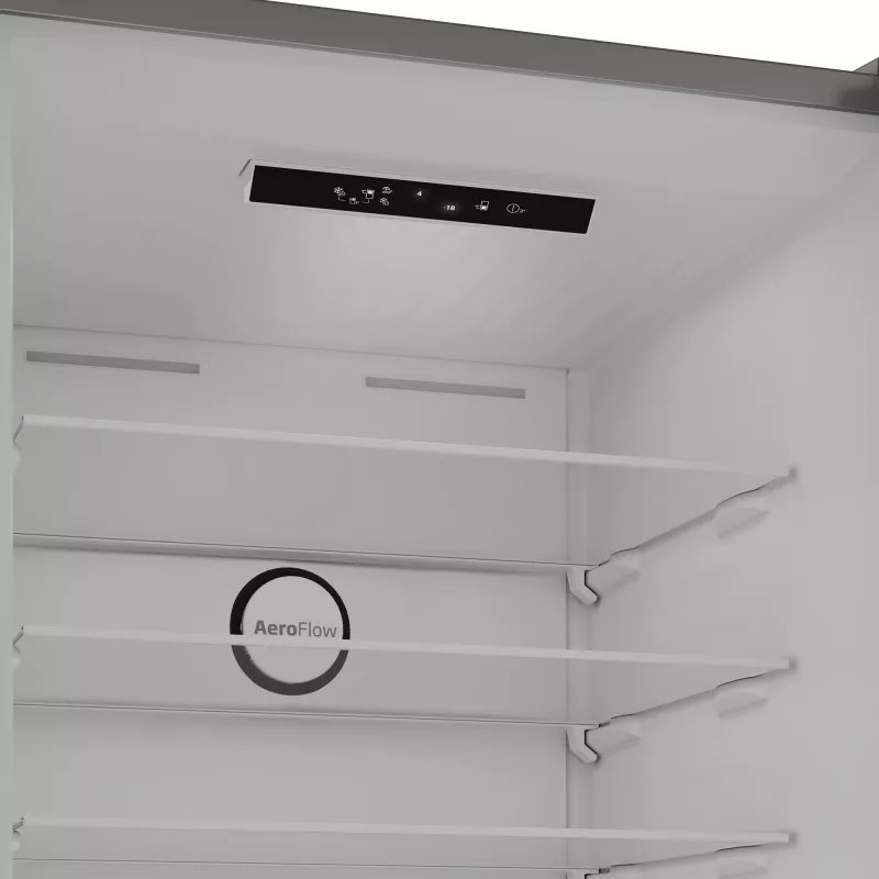 Beko B3RCNE564HXB koel-vriescombinatie vrijstaand 490 L zilver
