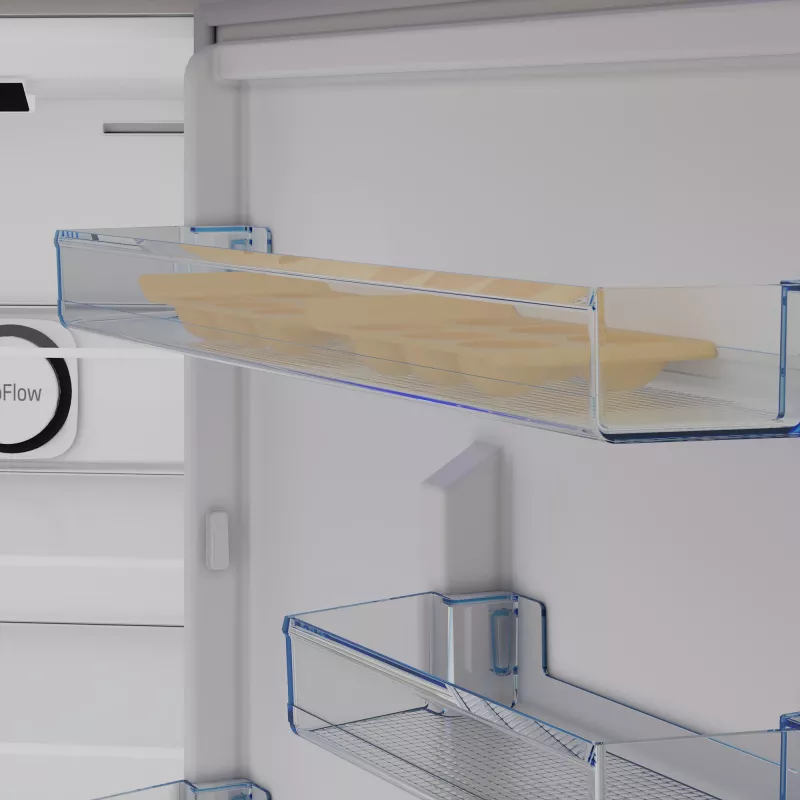Beko B3RCNE564HXB koel-vriescombinatie vrijstaand 490 L zilver