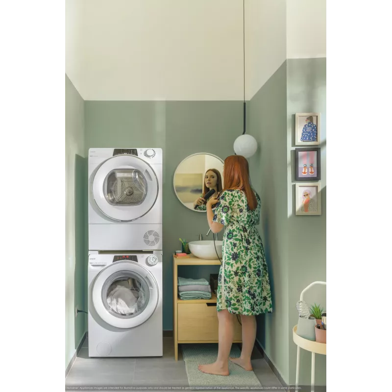 Candy RapidÓ RO41274DWMCT/1-S wasmachine frontlader 7 kg 1200 t/min wit