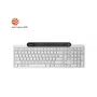 Draadloos Bluetooth-toetsenbord Lenovo 800 — US-Engels layout, zelfladend, wit