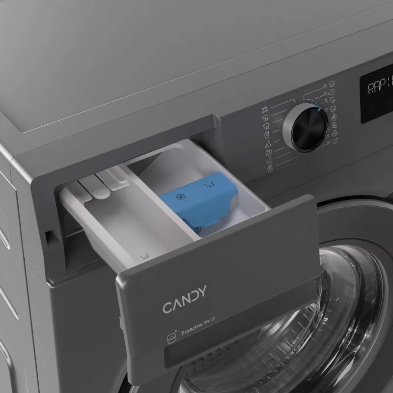 Candy BR 26SSR6G-S wasmachine frontlader 6 kg 1200 t/min grijs