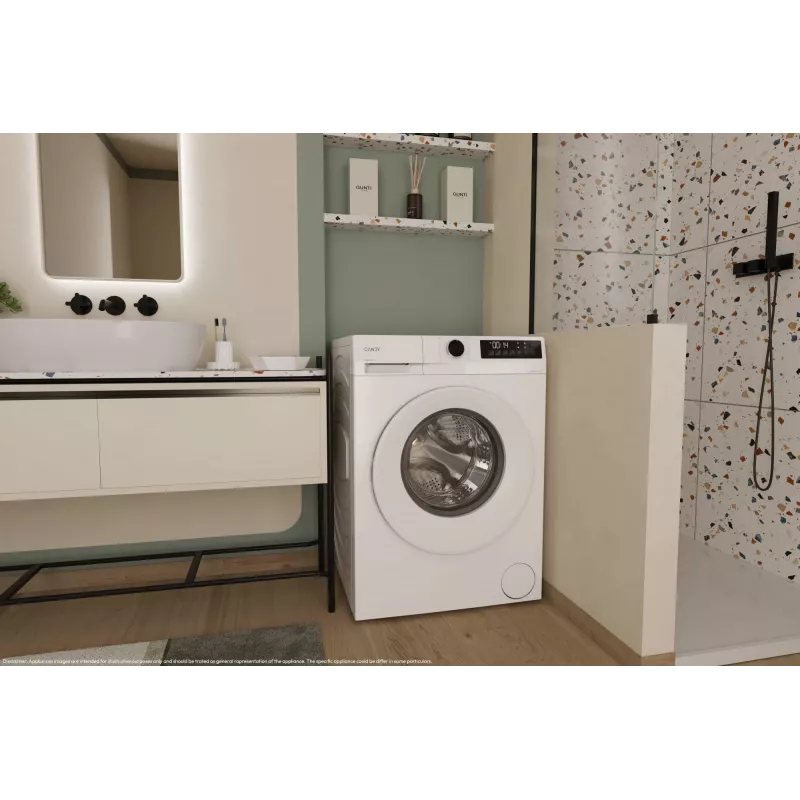 Candy GD 48S6-S wasmachine frontlader 8 kg 1351 t/min wit