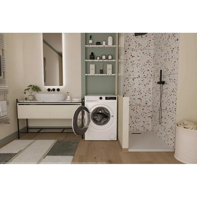 Candy GD 48S6-S wasmachine frontlader 8 kg 1351 t/min wit