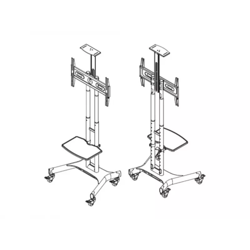 Multibrackets M Public Floorstand Basic 150 incl. plank & camerasteun
