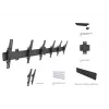 Wandsteun Multibrackets M Wallmount Pro MBW3U Tilt zwart