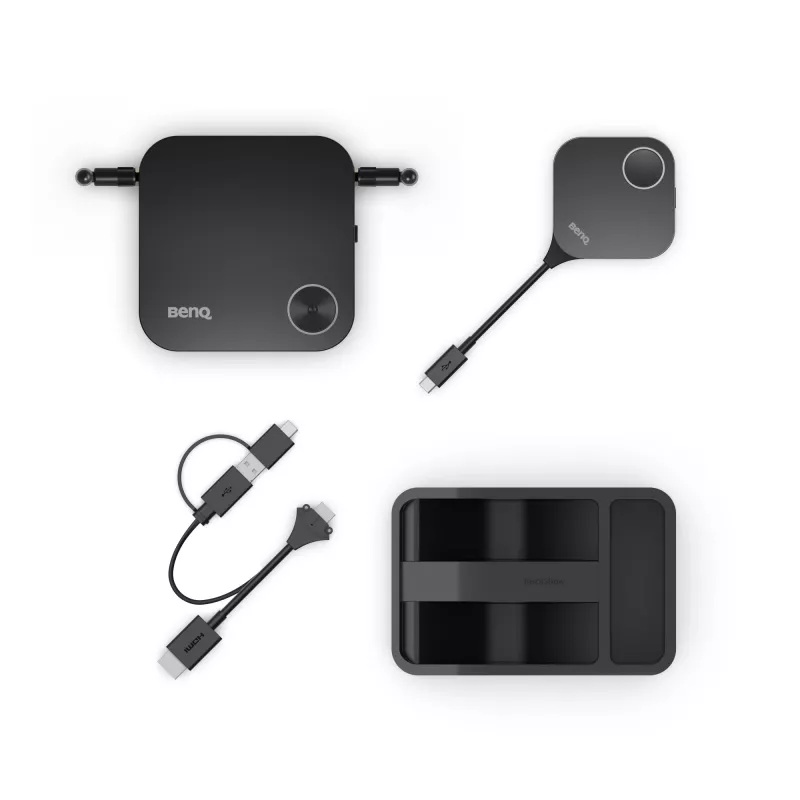 Draadloos presentatiesysteem BenQ InstaShow WDC15 HDMI desktop zwart