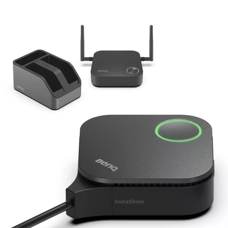 Draadloos presentatiesysteem BenQ InstaShow WDC15 HDMI desktop zwart