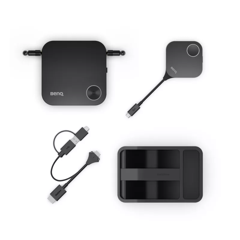 Draadloos presentatiesysteem BenQ InstaShow WDC15 HDMI desktop zwart