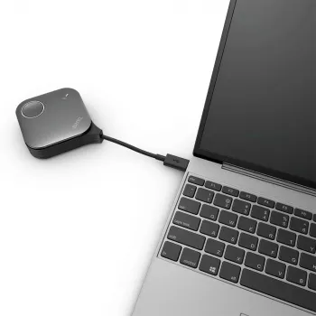 Draadloos presentatiesysteem BenQ InstaShow VS25 HDMI desktop, Wi‑Fi 6, tot 2400 Mbps, externe antenne, zwart