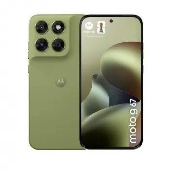 Smartphone Motorola moto g67 6,8 inch (17,3 cm) 5G, MediaTek Dimensity 6300 2,4 GHz, 4 GB RAM, 128 GB, 5200 mAh, Hybride Dual SIM, groen