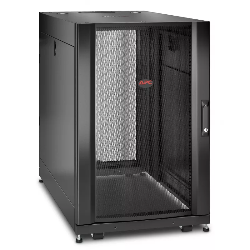 APC NetShelter SX, serverrackkast, 18U, zwart, 925H x 600W x 1070D mm
