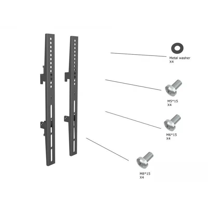 Flatscreen-montagearm Multibrackets M Pro Series Fixed Arms 400 mm