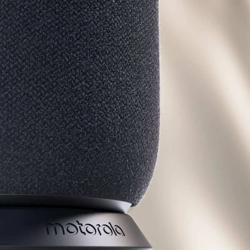 Mono draagbare luidspreker Motorola moto sound flow Carbon – 30 W RMS, USB-C, draadloos, stoffen behuizing