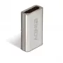 Lindy HDMI 2.1 bus-naar-bus koppelstuk, HDMI 2.1, HDMI 2.1, zilver