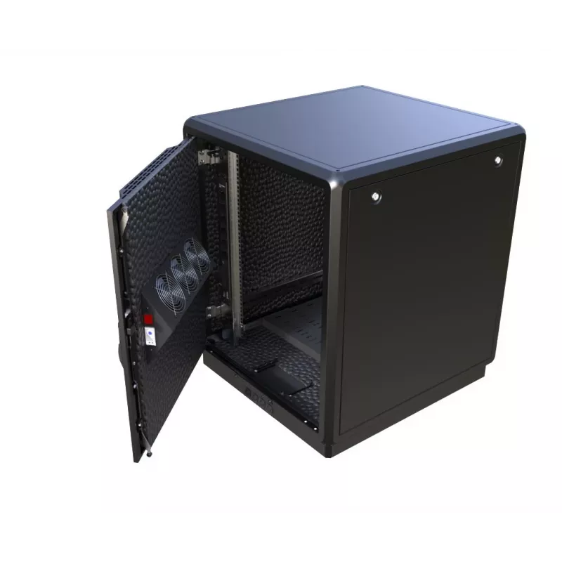 Lanview RDLAK12U758BL serverrack 12U zwart