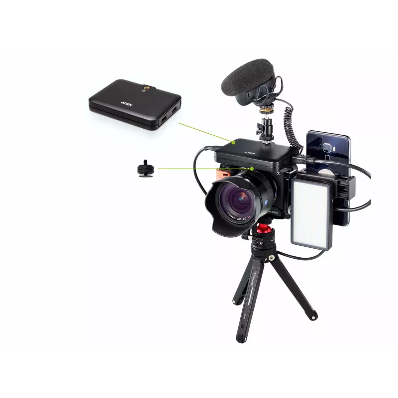 ATEN CAMLIVE™+(HDMI naar USB-C UVC video-opname met PD3.0 Power Pass-Through)