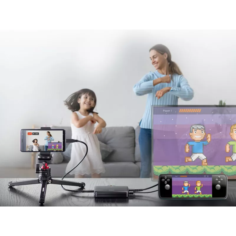 ATEN CAMLIVE™+(HDMI naar USB-C UVC video-opname met PD3.0 Power Pass-Through)