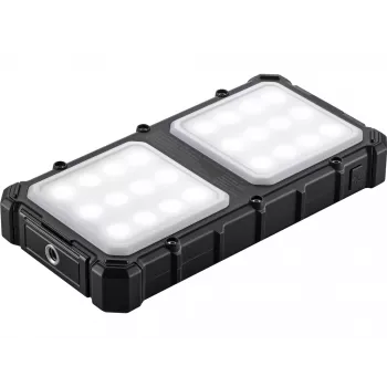 Sandberg Solar Powerbank CampLED 10000, 10000 mAh, Programmable Power Supply (PPS), 3,7 V, 15 W, zwart