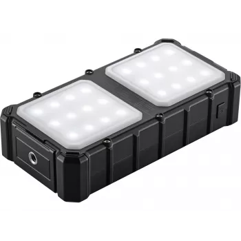 Sandberg Solar Powerbank CampLED 20000, 20000 mAh, Programmable Power Supply (PPS), 3,7 V, 15 W, zwart