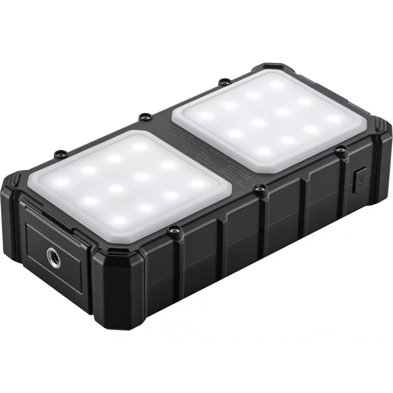 Sandberg Solar Powerbank CampLED 20000, 20000 mAh, Programmable Power Supply (PPS), 3,7 V, 15 W, zwart