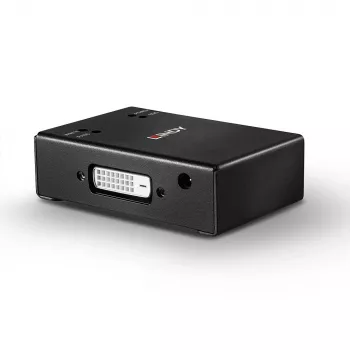 Lindy HDMI / VGA / DVI EDID recorder, 3840 x 2160 pixels, 1920 x 1080,2560 x 1600,3840 x 2160, 18 Gbit/s, zwart, metaal, HDMI