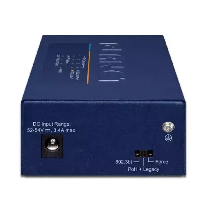 PLANET UPOE-400 4-poorts Multi-Gigabit 802.3bt PoE-injectorhub