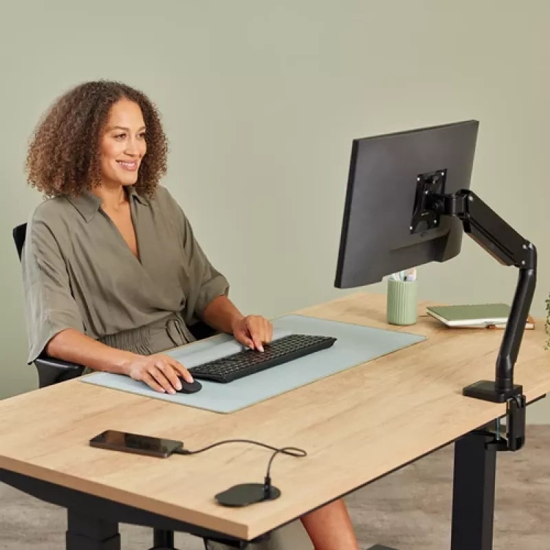 Fellowes 100137177 verlengsnoer 2 m 1 AC-uitgang binnen zwart