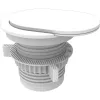 Fellowes 100137178 verlengsnoer 2 m 1 AC-stopcontact(en) binnen wit