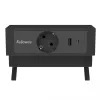 Fellowes 100137172 verlengsnoer 2 m 1 AC-uitgang binnen zwart