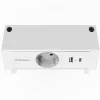 Fellowes 100137173 verlengsnoer 2 m 1 AC-stopcontact(en) binnen wit