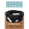 USB-C naar USB-C actieve verlengkabel EQUIP 10 m, USB 3.2 Gen 1 (5 Gbit/s), zwart