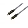 USB-C naar USB-C kabel EQUIP 2,0 m — USB 3.2 Gen 2x2, 20 Gbps, PD 240W, 4K/60Hz, zwart